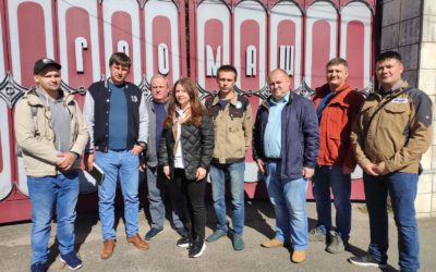 РЦК Орловской области и представители ООО «Инструмент Сервис» посетили АО «ГЕОМАШ»